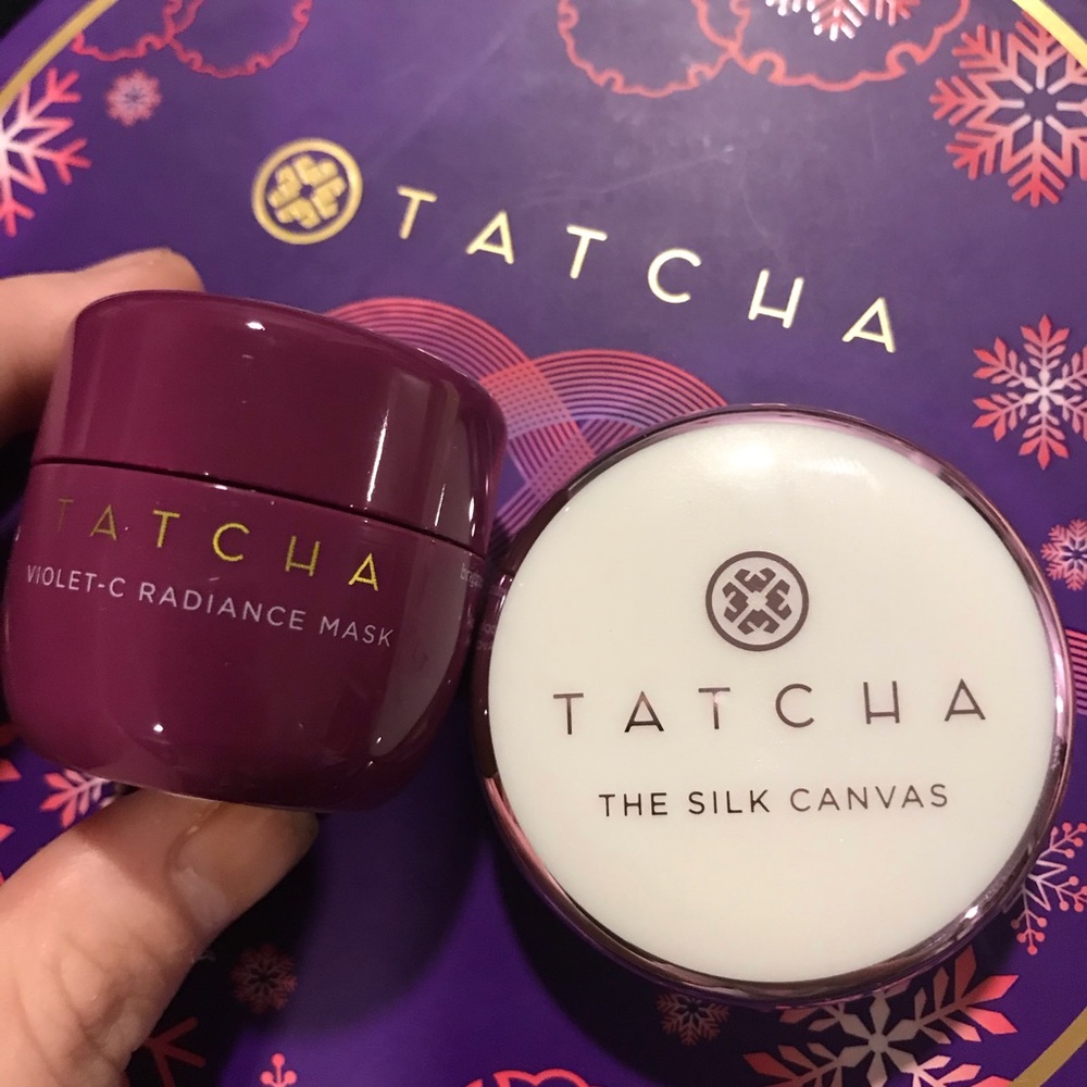 Tatcha Set Silk Canvas + Violet C Radiance Mask